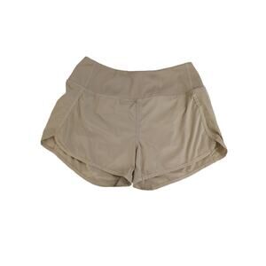 Gradual Women Shorts Size Medium Athletic Khaki Color Athleisure Lined